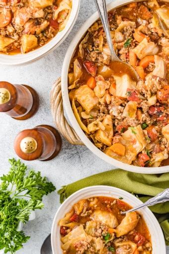 Crockpot Cabbage Roll Soup Recipe The Cookie Rookie