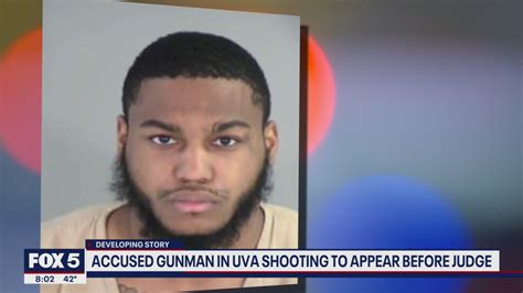 Uva Shooting Accused Gunman Christopher Darnell Jones Jr Scheduled