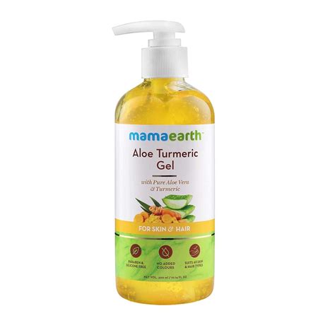 Mamaearth Aloe Turmeric Gel From Pure Aloe Vera For Face Skin