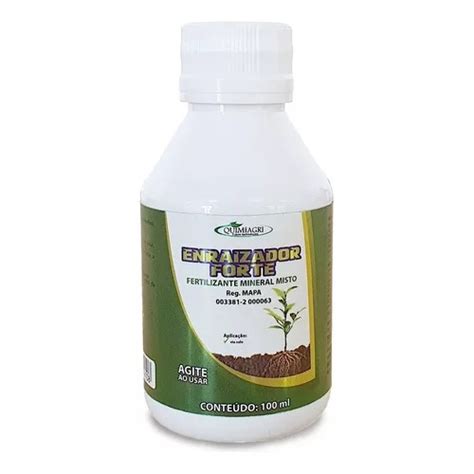 Enraizador Forte Fertilizante Mineral Liquido 100ml Shopee Brasil