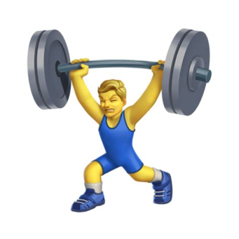 🏋️‍♂️ Emoji Homem Levantando Peso Emojis Para Copiar