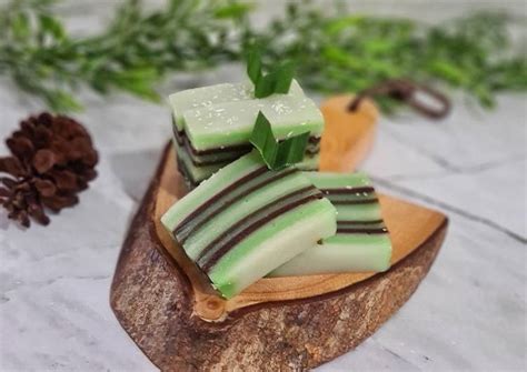 Langkah Mudah Membuat Kue Lapis Pepe Tapioka Versi Kenyal Yang Enak