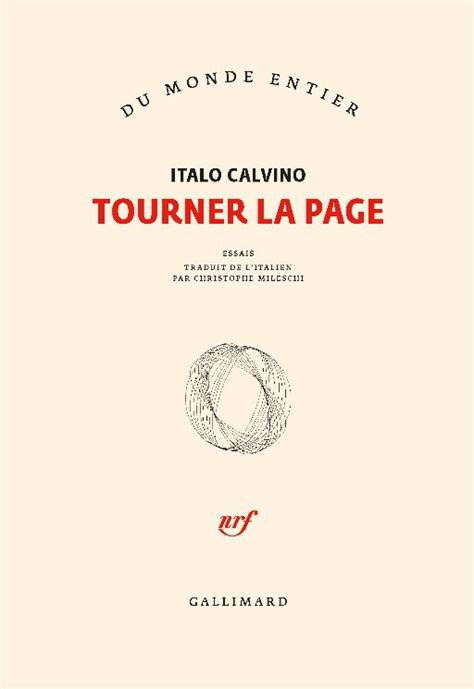 Italo Calvino Tourner La Page