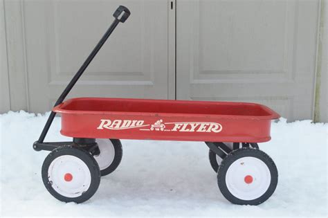 Radio Flyer Classic Red Wagon Model 18 Rustic