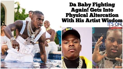 Dababy Fights His Artist Wisdom” Backstage 🥊 Youtube