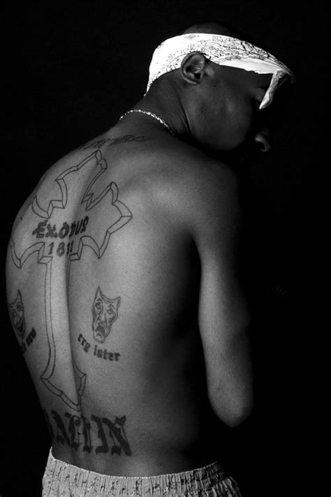 2pac Back Tattoos