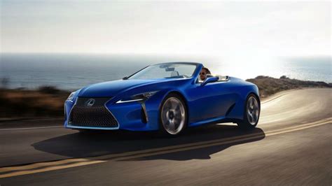 Lexus Lc 500 Cabrio Así Es La Versión Descapotable Del Lc 500 Foto