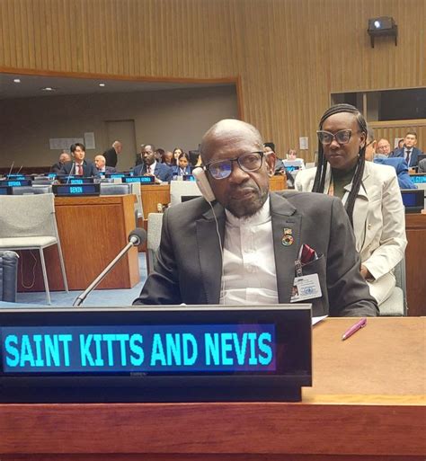 Saint Kitts and Nevis Attends the High-Level Plenary Meeting to
