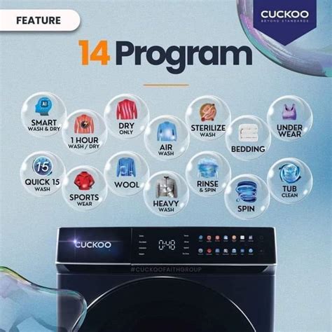 Cuckoo KNIGHT Washer Dryer A Healthy Home Creator