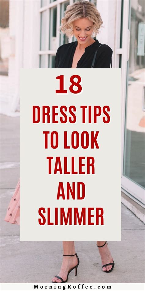 How To Dress To Look Taller And Slimmer Tips To Follow Artofit