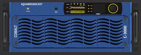 Aqua Broadcast Cobalt C 3000 Digital FM Transmitter 3000 W Aqua