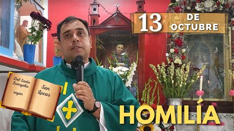 Evangelio De Hoy Viernes De Octubre Del Padre Arturo Cornejo