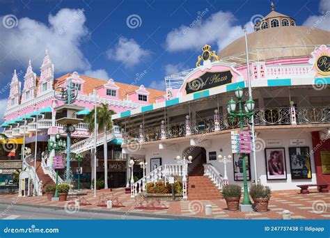 Royal Plaza Shopping Mall in Oranjestad, Aruba Editorial Stock Photo ...