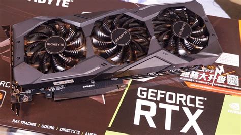 Gigabyte RTX2070 Windforce 8G Unboxing Overview YouTube