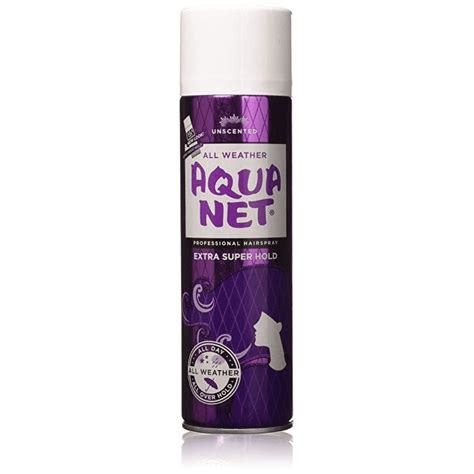 Aqua Net Professional Hair Spray Extra Super Hold Unscented 4oz For