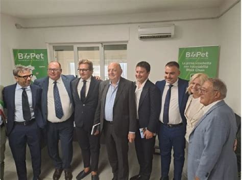 Il Ministro Dell Ambiente Pichetto Fratin In Visita Alla B For PET