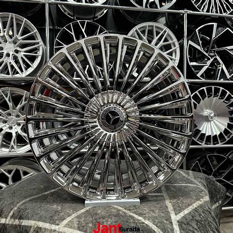 20 Inç 5x112 Maybach Krom Jant Modeli Mercedes Jant Burada