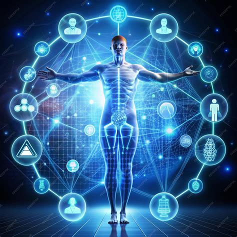 Premium Photo | Medicine and modern health care concept DNA Digital