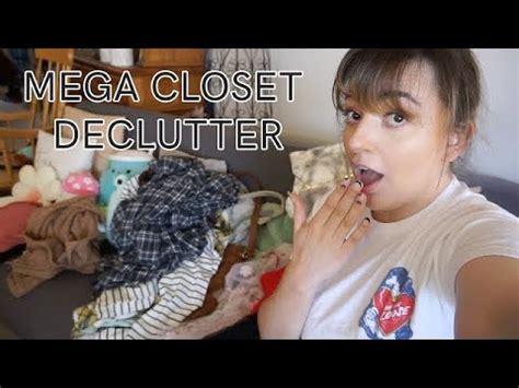 Mega Closet Declutter VERY OVERDUE Cassie L Rodgers YouTube