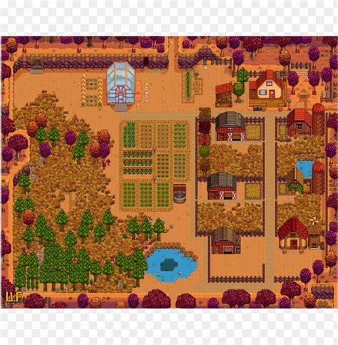 Standardmoonshine Farm Fall Of Year 2 - Stardew Valley Woodland Farm Ma ...