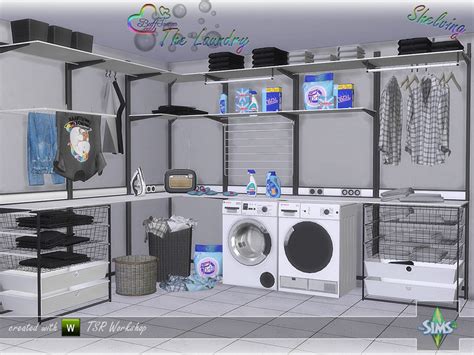 The Sims Resource The Laundry Shelving