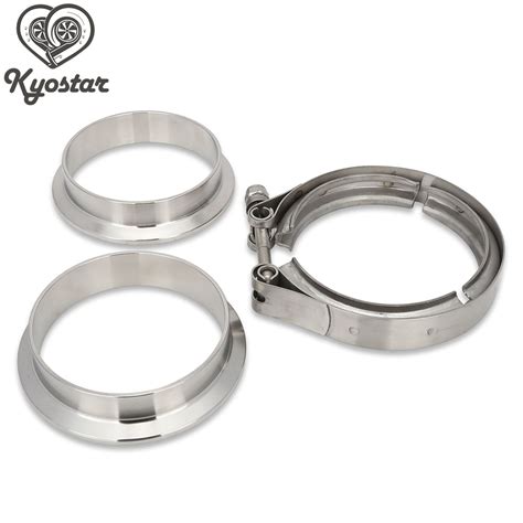 Exhaust V Band Clamp Flange Kit V Band Vband Racing 2 25 2 5 2 75 3 Sus 304 Steel Stainless