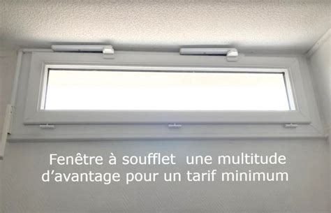 LA FENETRE A SOUFFLET LUMINOSITE GAIN DE PLACE SECURITE