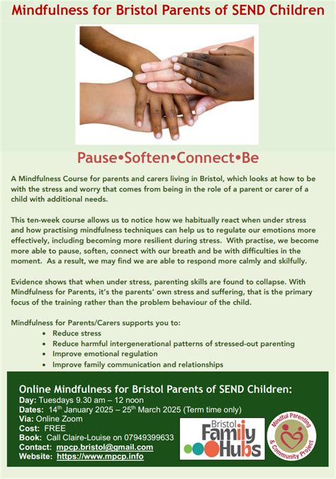Mindfulness Course Cashmore Early Years Bristol
