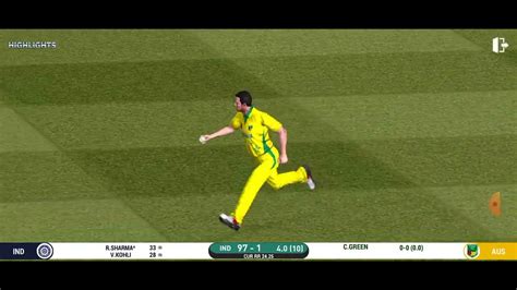 Ind Vs Aus First Inning Rc24 YouTube