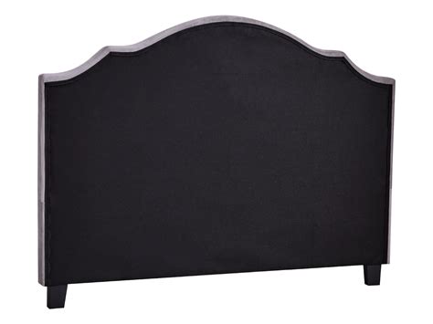 Headboard Queen Velvet Light Grey Headboards