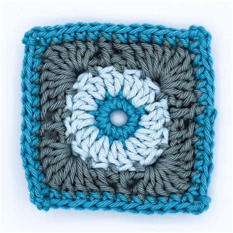 H Kelquadrate Anleitung Kostenlos Gratis Granny Square Ein Quadrat