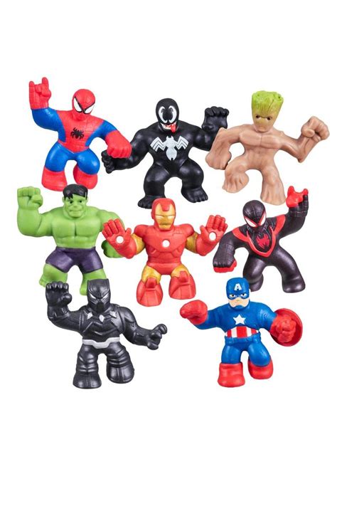 Heroes Of Goo Jit Zu Marvel Mini Series Inch Stretchy Action