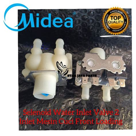 Jual Selenoid Water Inlet Valve Inlet Mesin Cuci Midea Front Loading