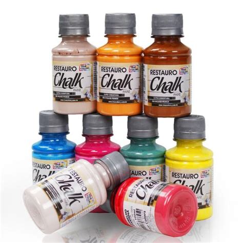 Tinta Restauro Chalk True Colors 100ml Pintura Magazine Luiza