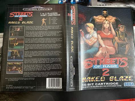 Naked Blaze In Street Of Rage Pal Version Sega Mega Etsy