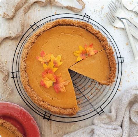 Graham Cracker Crust Pumpkin Pie Foodtalk