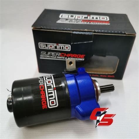 Espada Super Racing Starter Motor With Gear Titanium Original Y16 Y15zr