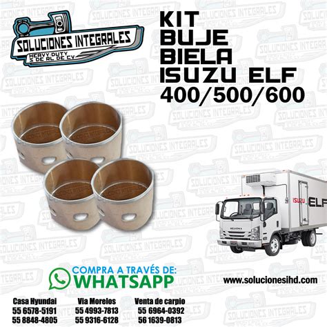 Kit Bujes Biela Isuzu Elf Soluciones Ihd