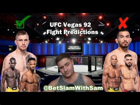 Ufc Vegas Edson Barboza Vs Lerone Murphy Full Card Picks And