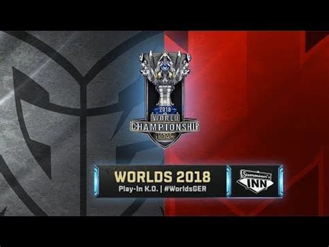 G2 Vs INF World Championship 2018 Play In K O Phase GER YouTube