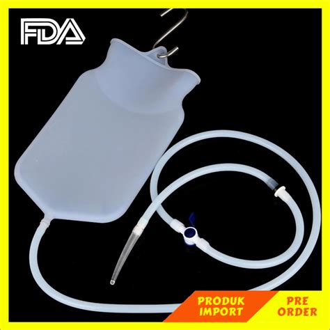 Jual Produk Import Ml Medical Enema Bag Kits Anal Cleaner Shower Vaginal Washing Intestine