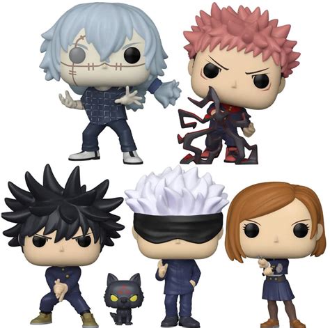 Buy Funko Pop Jujutsu Kaisen Series 1 Vinyl Figures Case Of 5 Pops