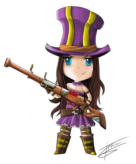 Caitlyn League Of Legends Por Irels Dibujando