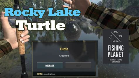 Cara Menangkap Turtle Di Rocky Lake Fishing Planet Indonesia Youtube