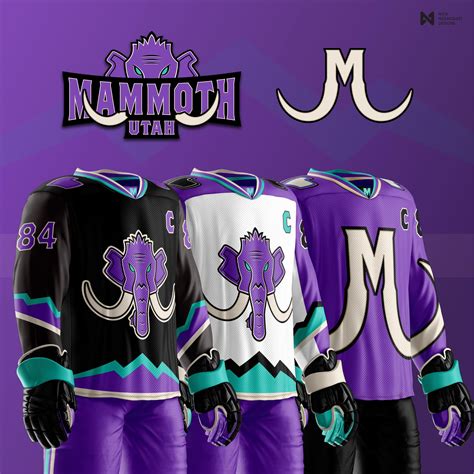 Updated Colors for Utah Mammoth concept : r/Utah_Hockey