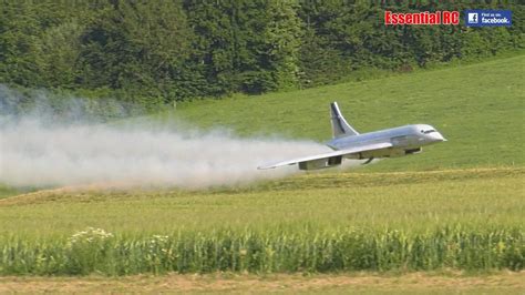 Giant Scale Rc Turbine Powered Air France Concorde Youtube