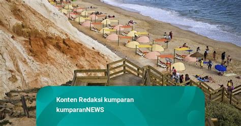 Turis Di Albufeira Portugal Dilarang Keliaran Pakai Bikini Atau Denda Rp Juta Kumparan