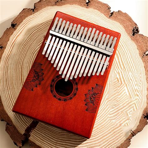 Kalimba Key Thumb Piano Solid Wood Portable Key Grandado