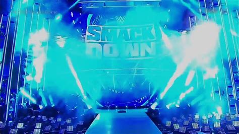 WWE ThunderDome Debut Intro On Smackdown Pyros Back YouTube