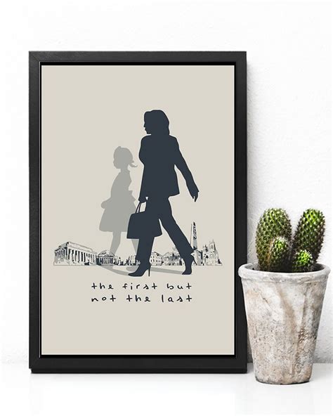 The First But Not The Last Kamala Harris Ruby Bridges Poster